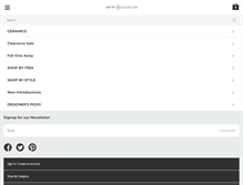 Tablet Screenshot of importcollection.com